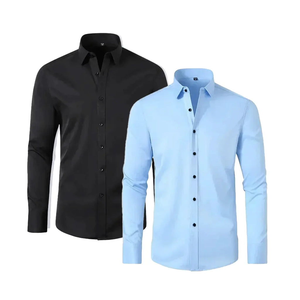Men's Slim Fit UltraTech™ Dress Shirt (Grab One, Get One Free!)
