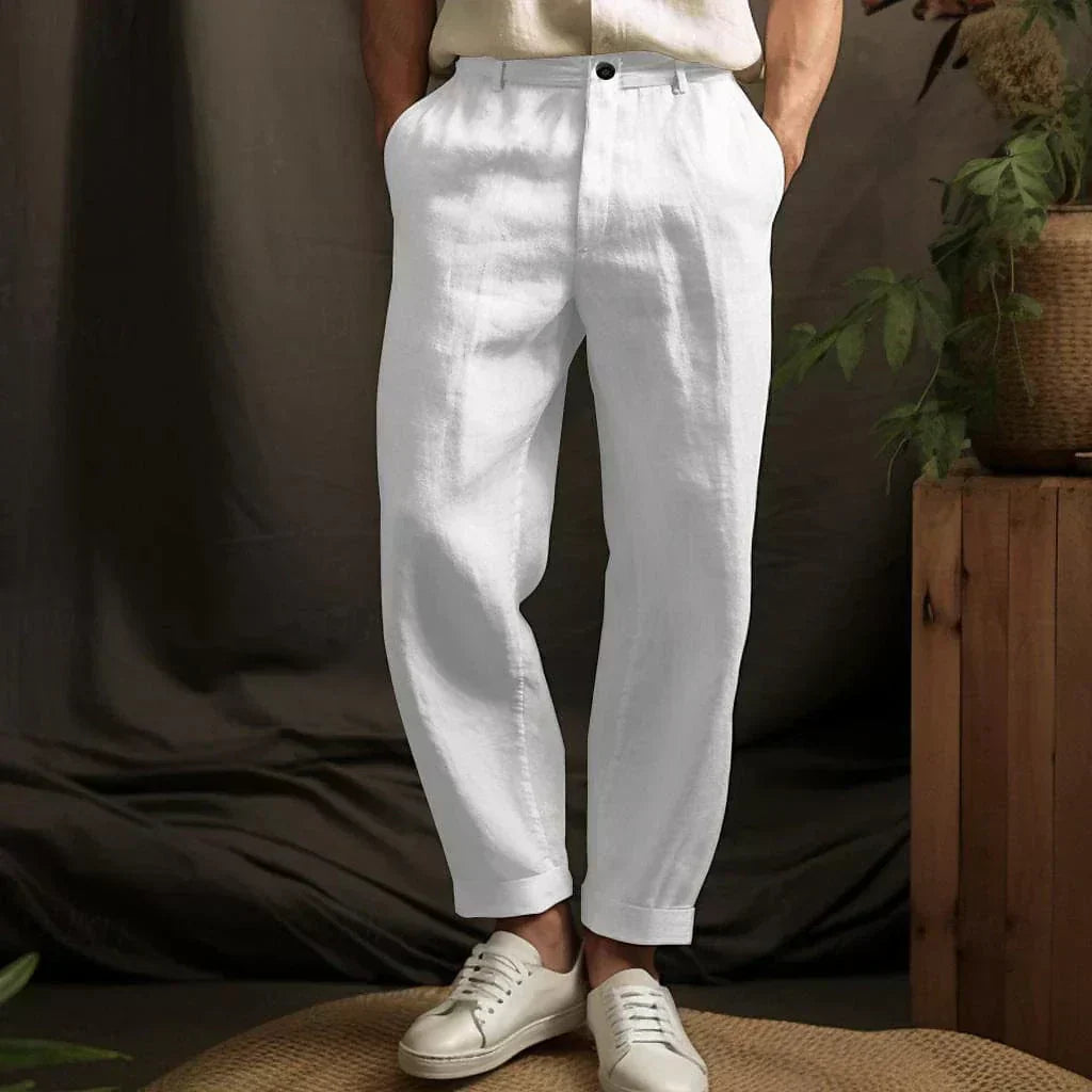 Remy - Chilled Linen Trousers for Blokes Who Want to Look Smart